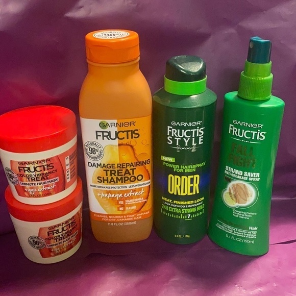 Garnier Hair Mask & Shampoo Bundle - Picture 1 of 6